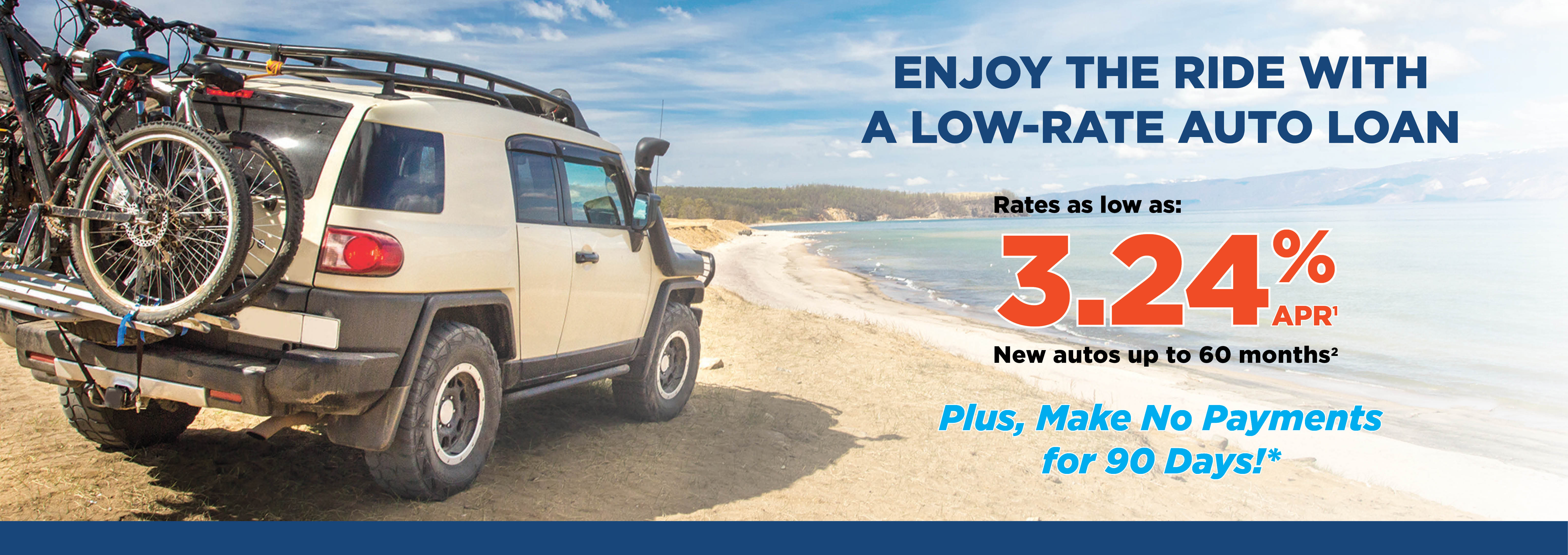 Enjoy the Ride with a Low-Rate Auto Loan